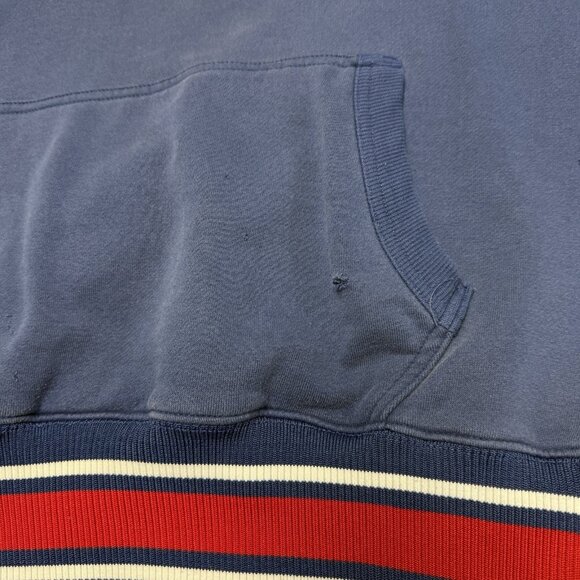 New York Giants Hoodie Sweatshirt Mens 2XL 28x28 Pro Line NFL Blue Embroidered - Picture 9 of 16